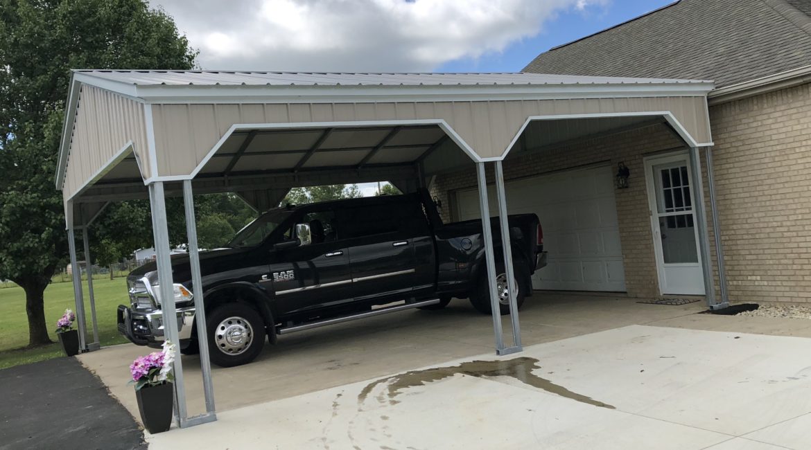 What Size Metal Post Should I Use For A 20x24 Carport